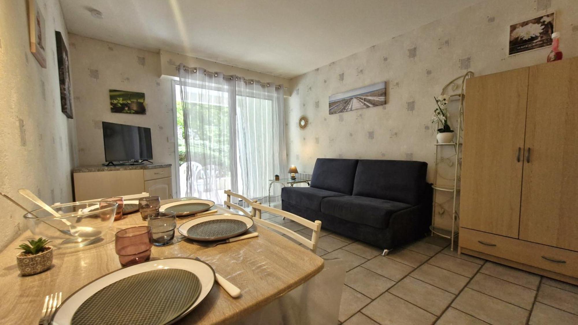 Saint Georges De Didonne - Studio Cabine - Residence Boisee Proche Plage Bagian luar foto